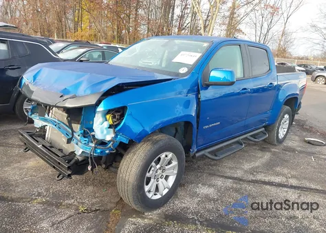 2022 Chevrolet Colorado 4Wd Short Box Lt from USA, damaged, VIN 1GCGTCEN5N1145810
